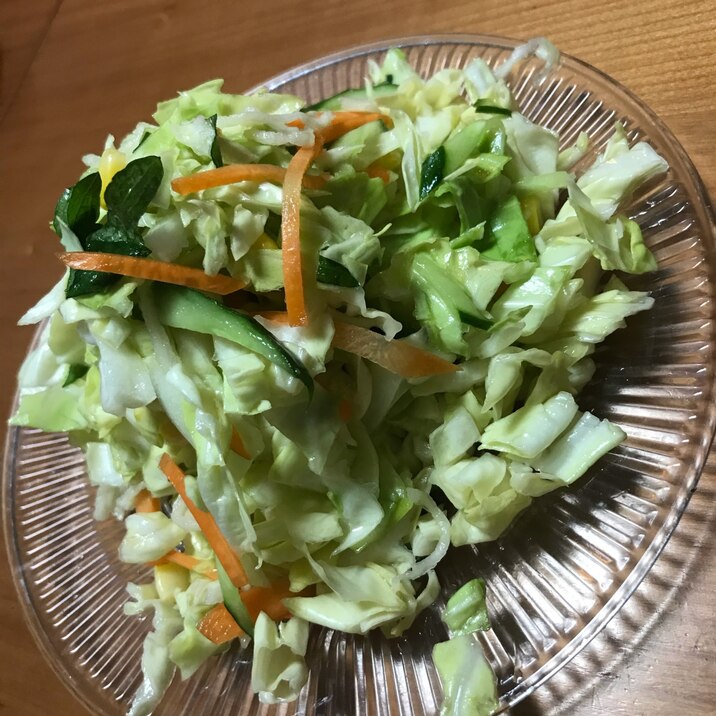お酢のさっぱりキャベツサラダ レシピ 作り方 By ぱぱーちゃん 楽天レシピ お酢のさっぱりキャベツサラダ レシピ 作り方 By ぱぱーちゃん 楽天レシピ